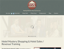 Tablet Screenshot of hotelshoppingnetwork.com